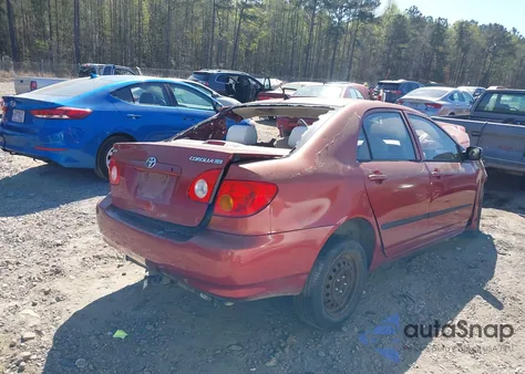 2004 Toyota Corolla Ce из США, поврежденный, VIN 1NXBR32E94Z228372